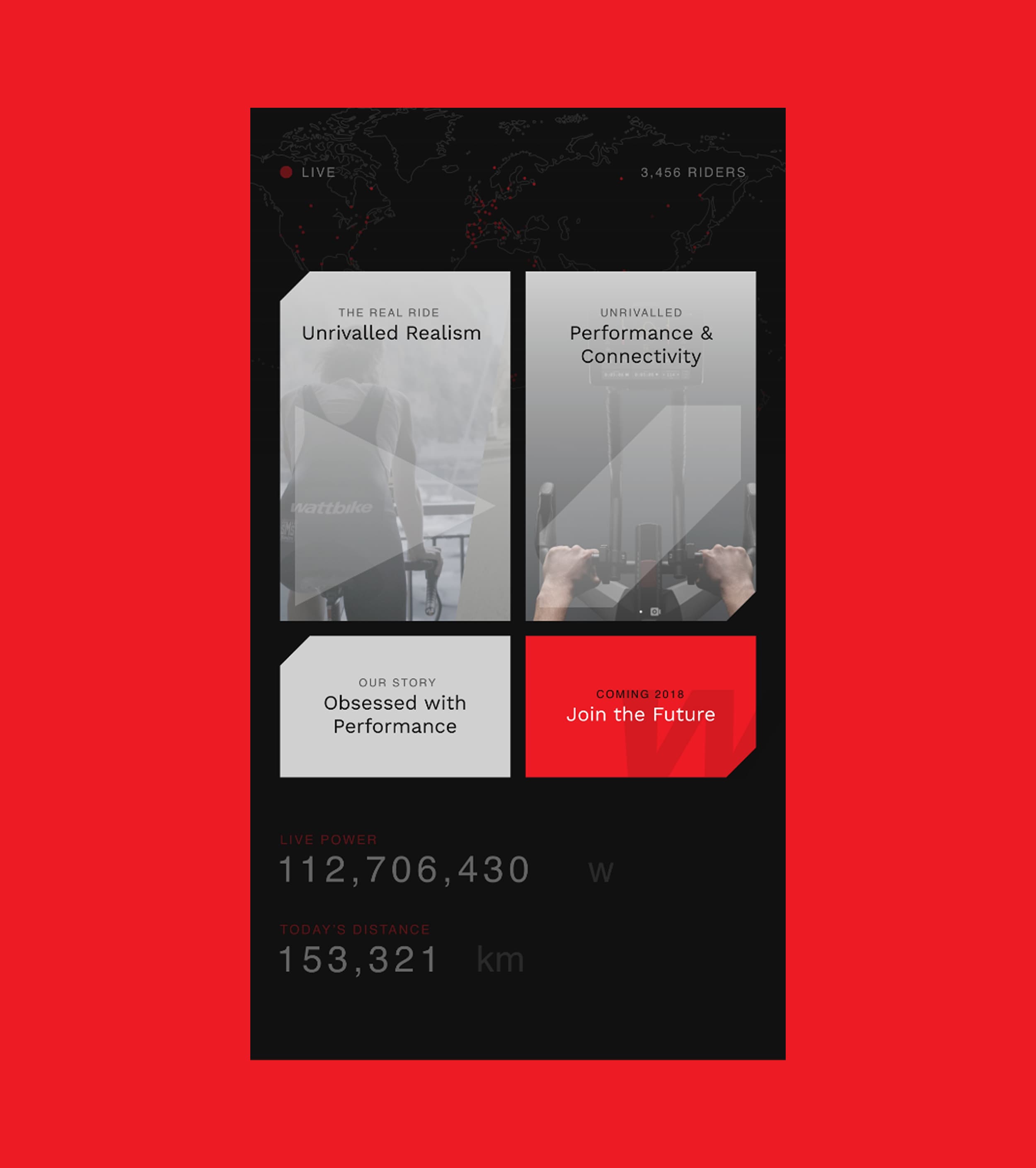 Wattbike Digital Red