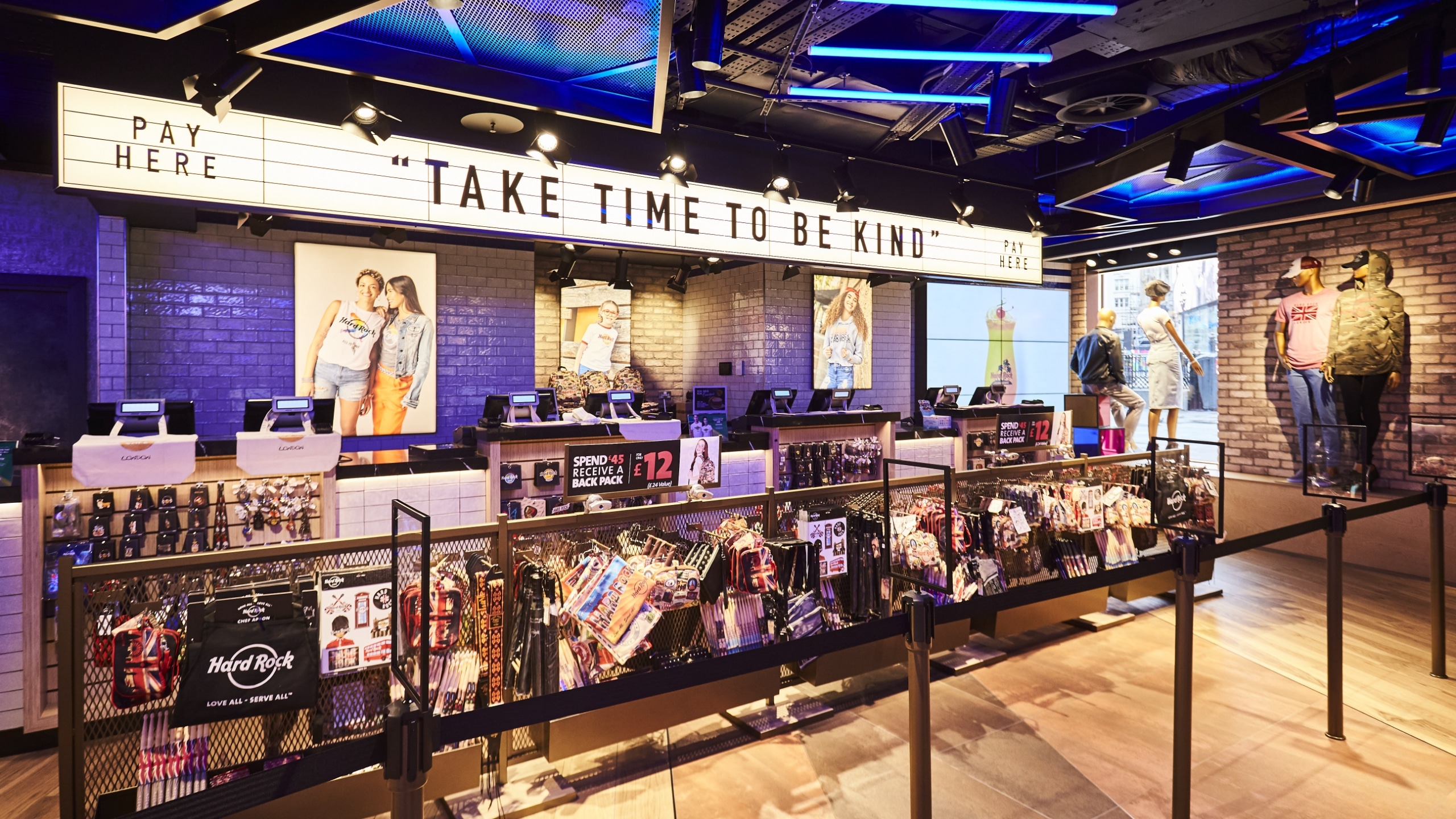 Hard Rock Piccadilly Store Checkout