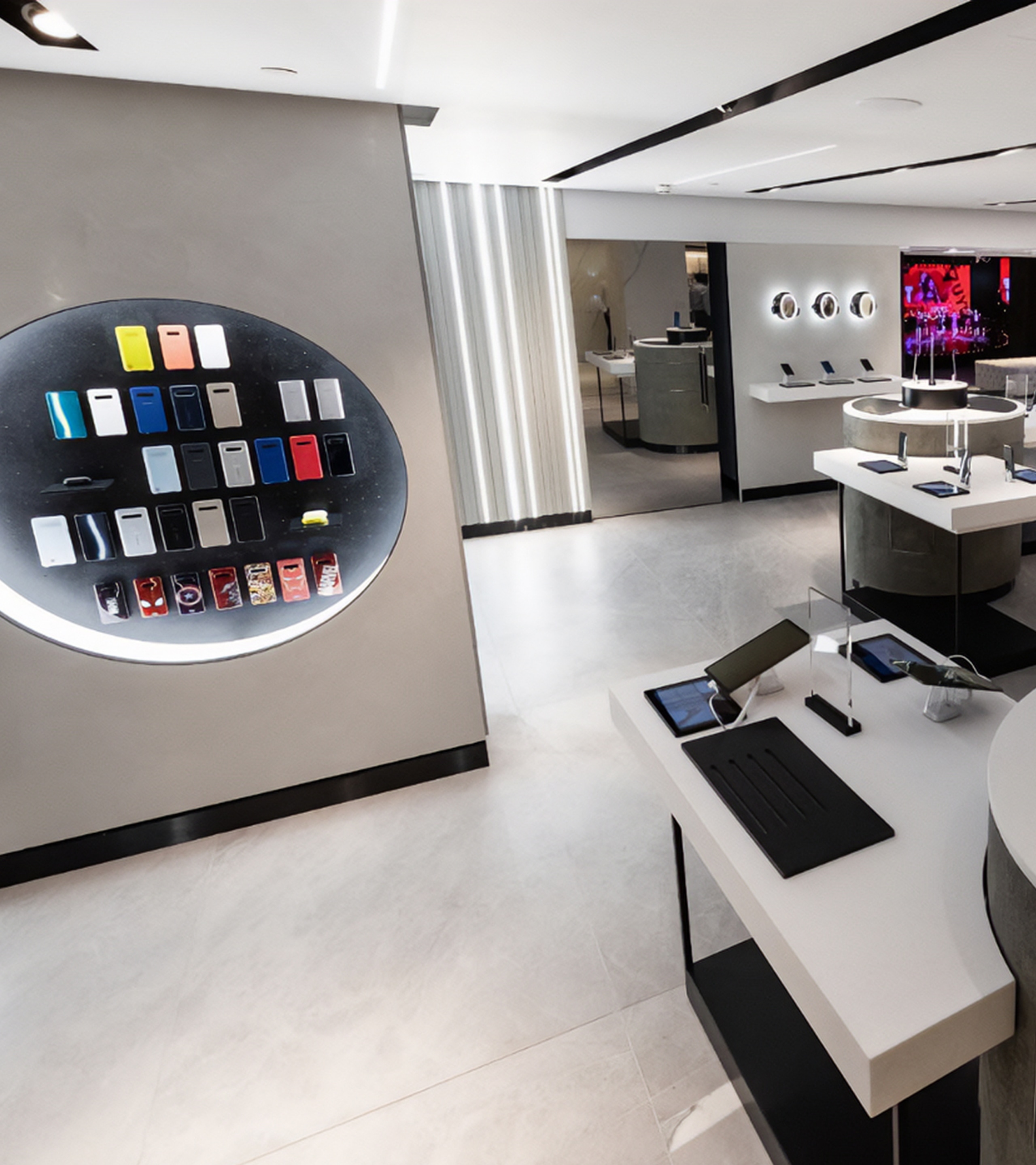 Samsung Phone Wall Square