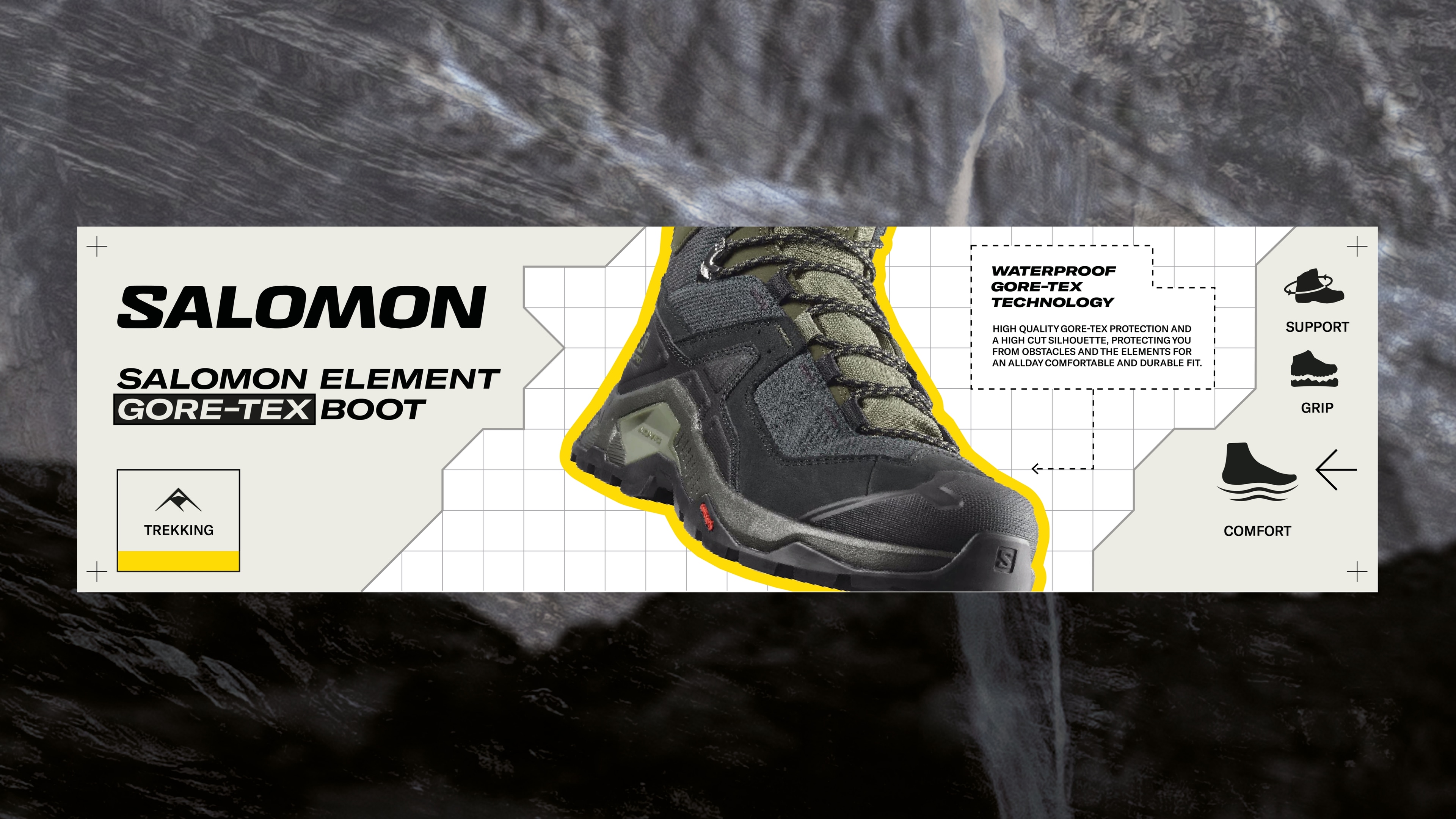 SD Outdoor Salomon Gore-Tex Boot
