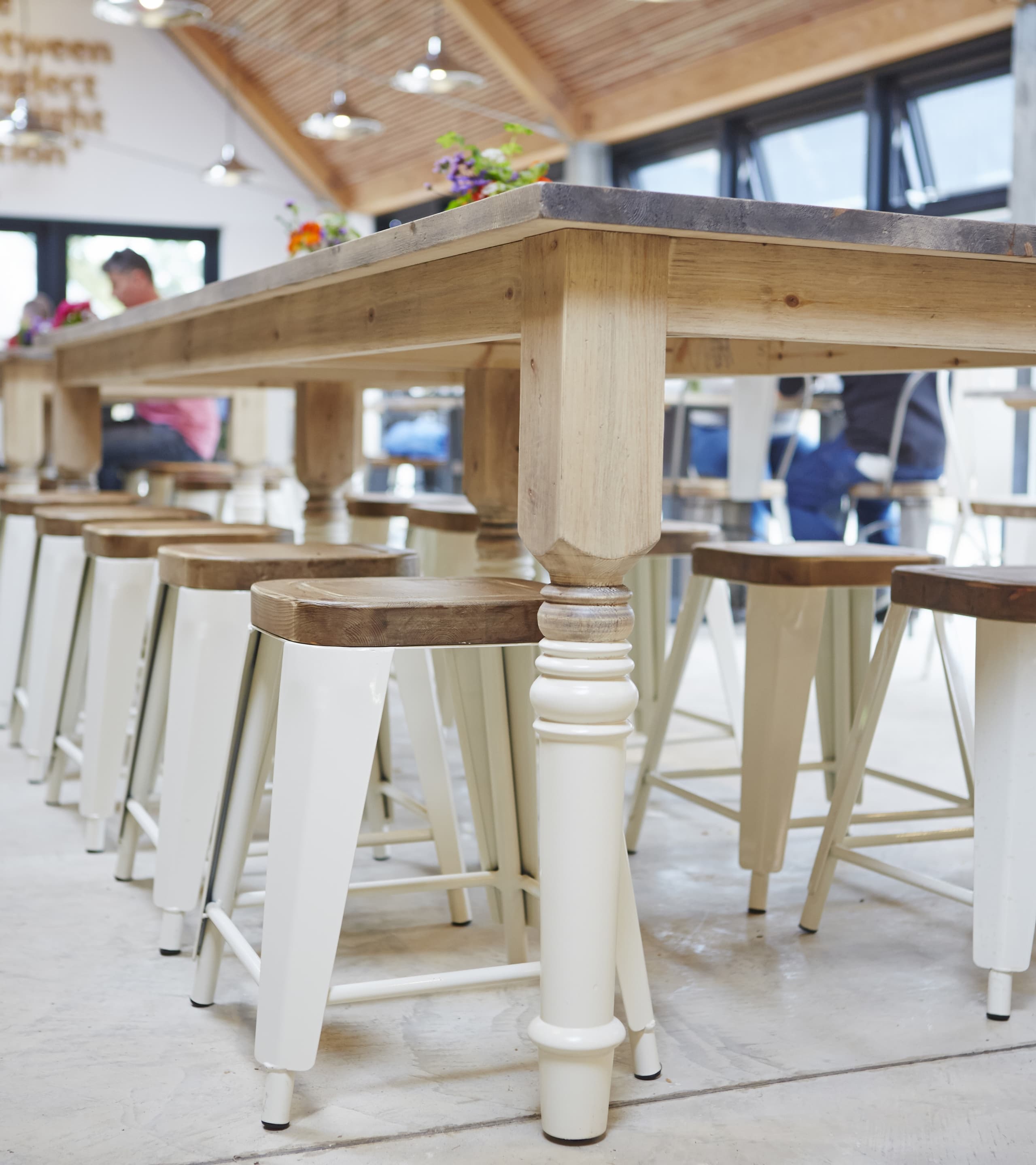 National Trust Calke Abbey Cafe Tables