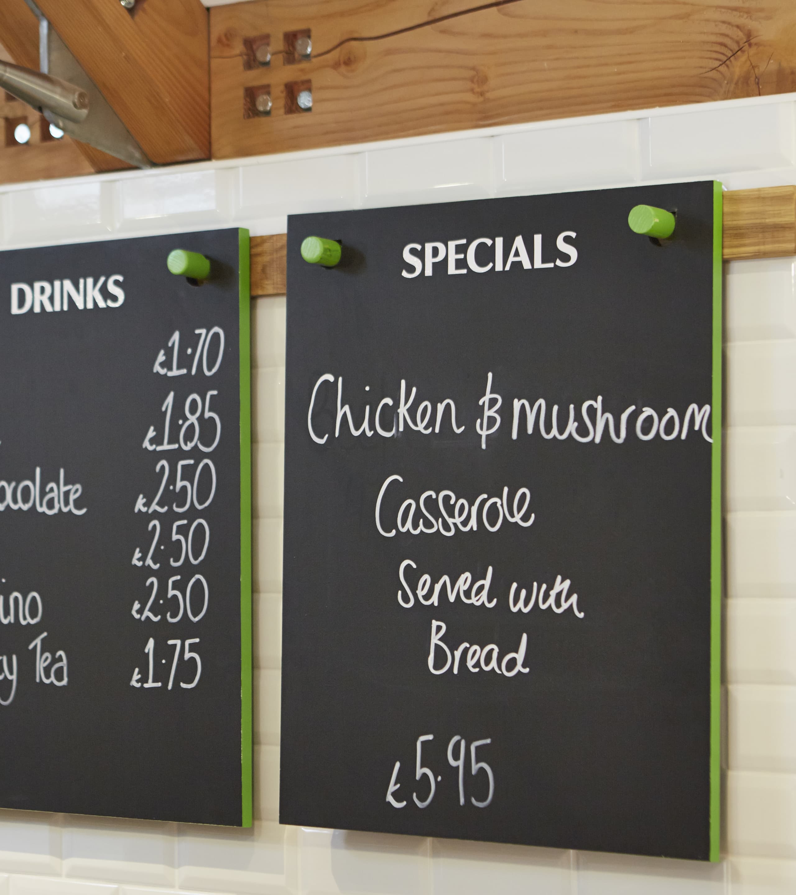 National Trust Calke Abbey Menu