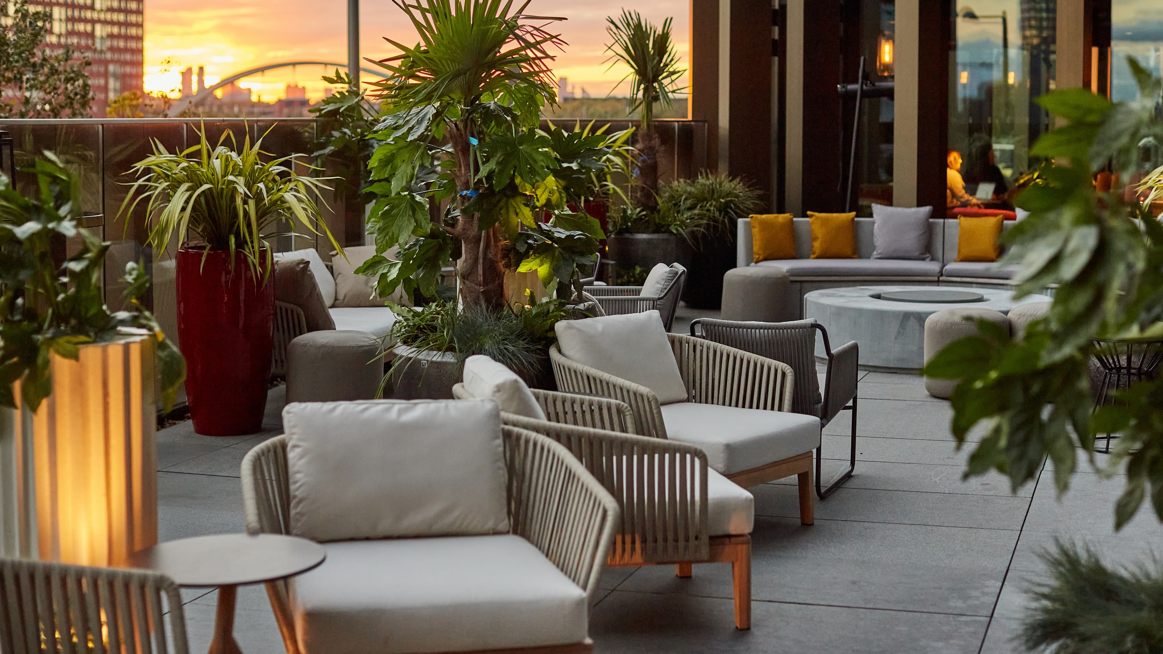 The Gantry Union Social Outdoor Area