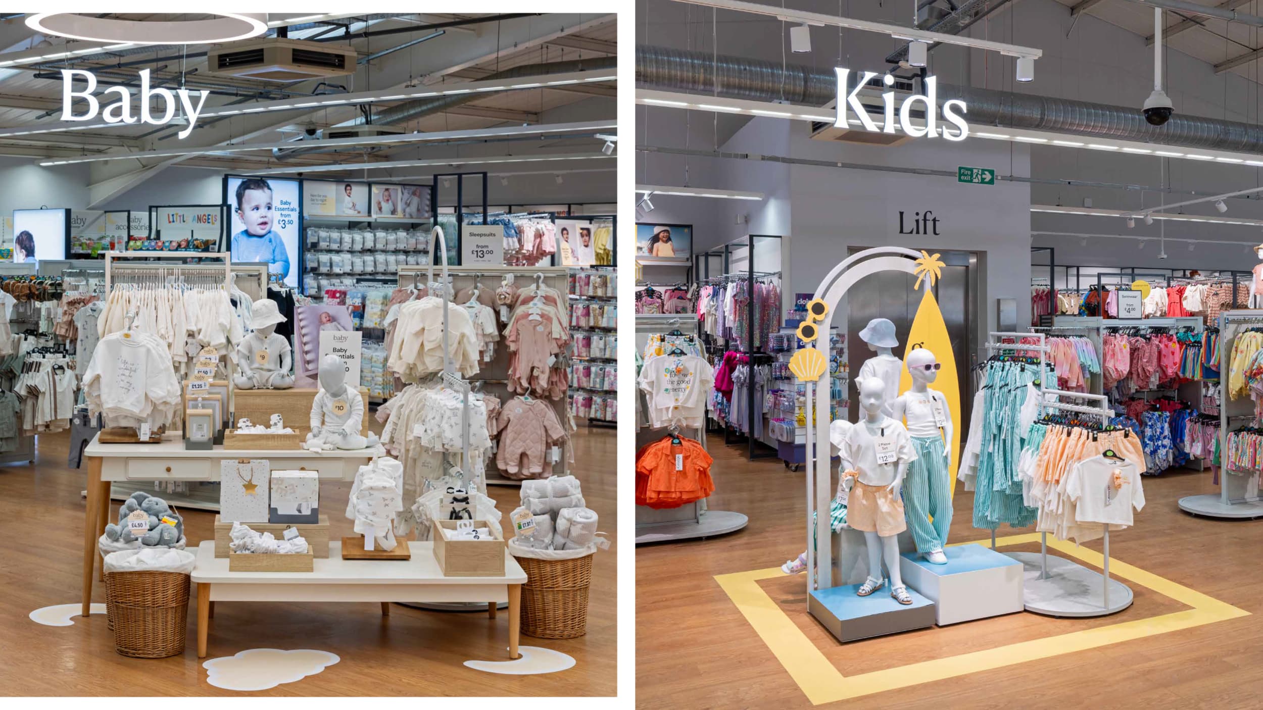George at Asda promotions design — The One Off